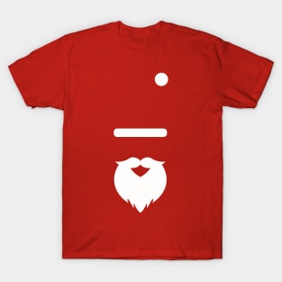 Minimal Santa Claus T-Shirt